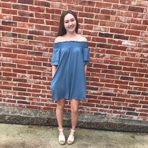 OFF THE SHOULDER DRESS